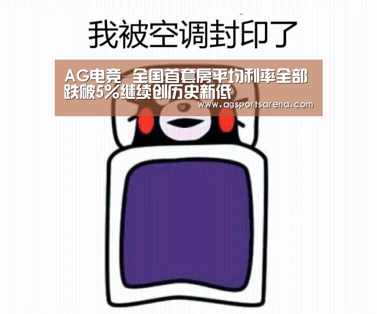 AG电竞-全国首套房平均利率全部跌破5%继续创历史新低(图2) AG电竞